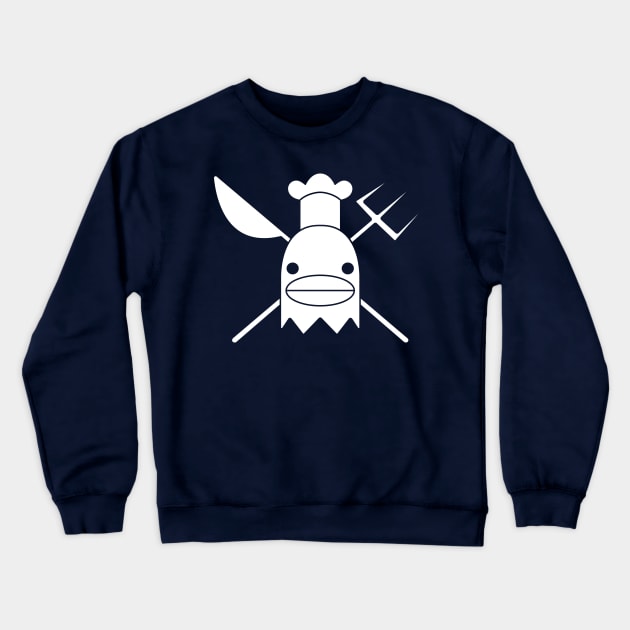 Cook Pirates Jolly Roger Crewneck Sweatshirt by onepiecechibiproject